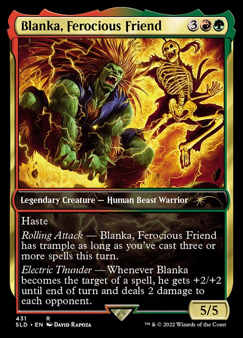 Blanka, Ferocious Friend (The Howling Abomination) - Secret Lair Drop