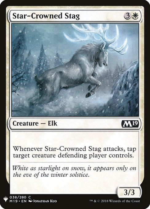 Star-Crowned Stag - The List