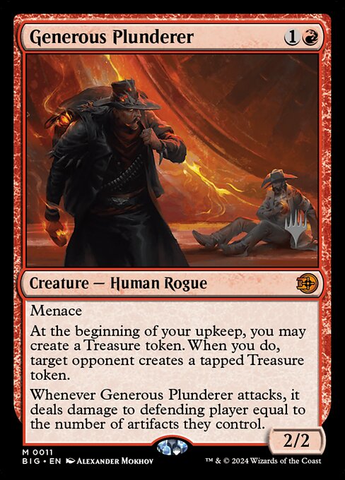 Generous Plunderer - The Big Score Promos