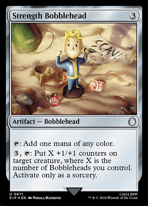 Strength Bobblehead - Fallout - Surge Foil