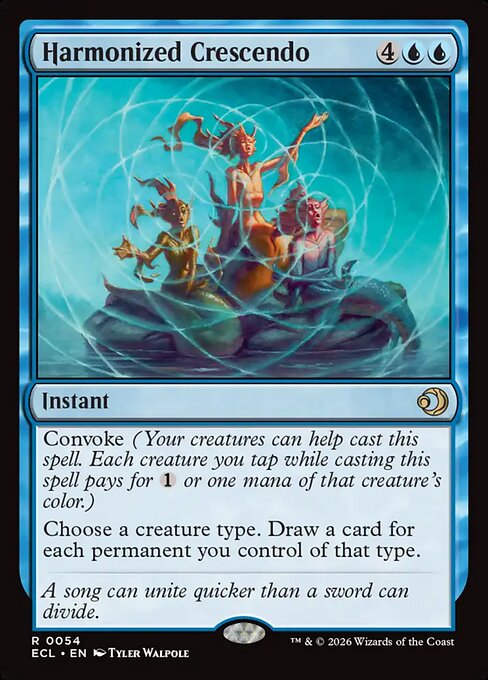 Harmonized Crescendo - Lorwyn Eclipsed