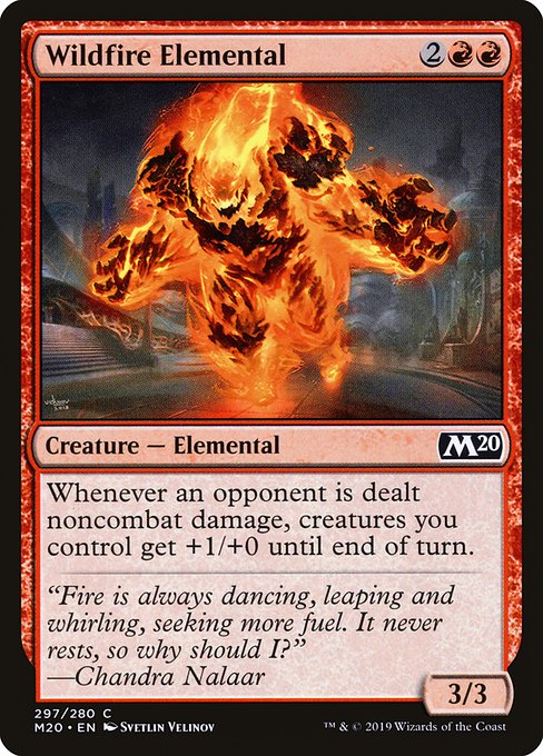 Wildfire Elemental - Core Set 2020