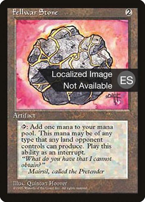 Piedra de Fellwar (Fellwar Stone) - Fourth Edition Foreign Black Border