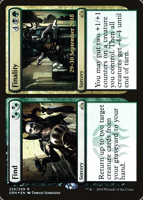 Find // Finality - Guilds of Ravnica Promos - Promo Foil