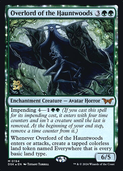 Overlord of the Hauntwoods - Duskmourn: House of Horror Promos - Promo Foil