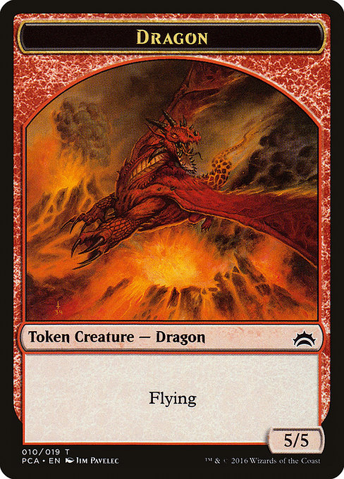 Dragon - Planechase Anthology Tokens