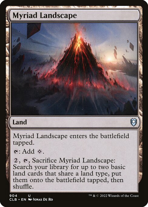 Myriad Landscape - Commander Legends: Battle for Baldur's Gate