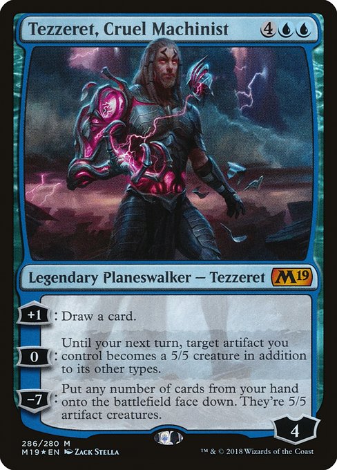 Tezzeret, Cruel Machinist - Core Set 2019