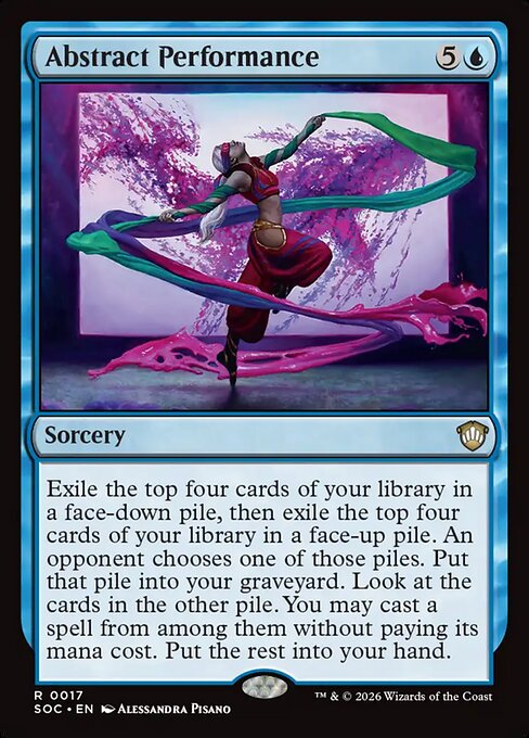 Abstract Performance - Secrets of Strixhaven Commander