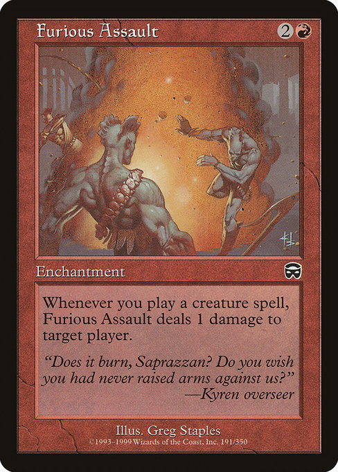 Furious Assault - Mercadian Masques