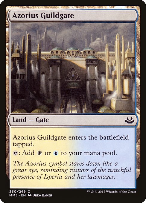 Azorius Guildgate - Modern Masters 2017