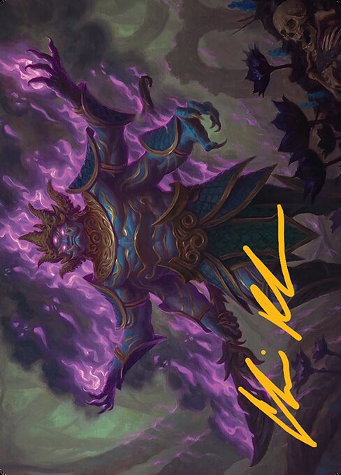 Rot-Curse Rakshasa - Tarkir: Dragonstorm Art Series - Borderless