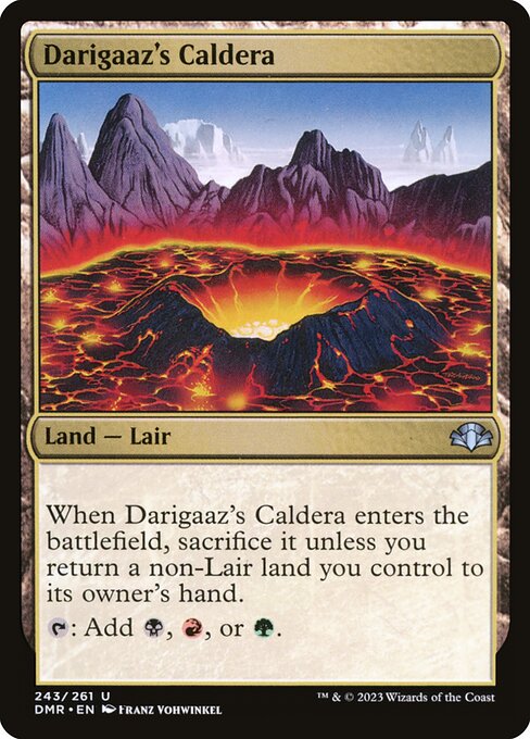 Darigaaz's Caldera - Dominaria Remastered