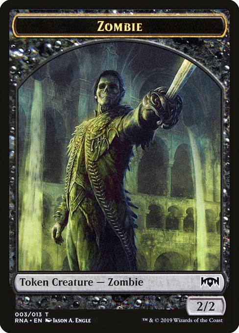 Zombie - Ravnica Allegiance Tokens