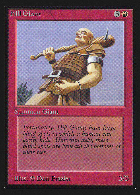 Hill Giant - Intl. Collectors' Edition