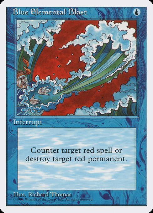 Blue Elemental Blast - Media Inserts