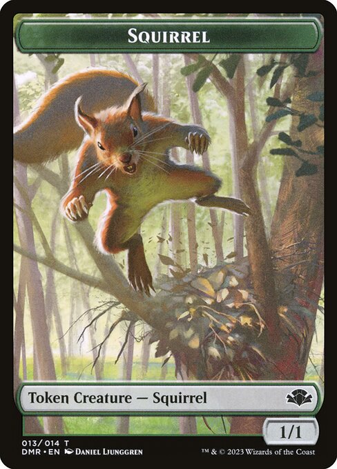 Squirrel - Dominaria Remastered Tokens