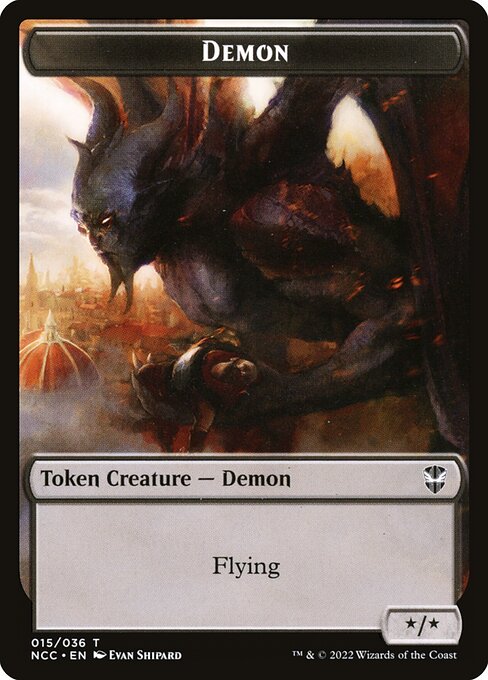 Demon - New Capenna Commander Tokens