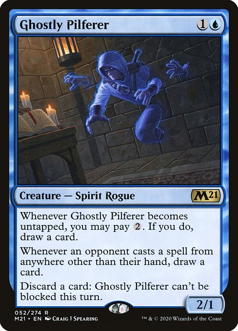 Ghostly Pilferer - Core Set 2021