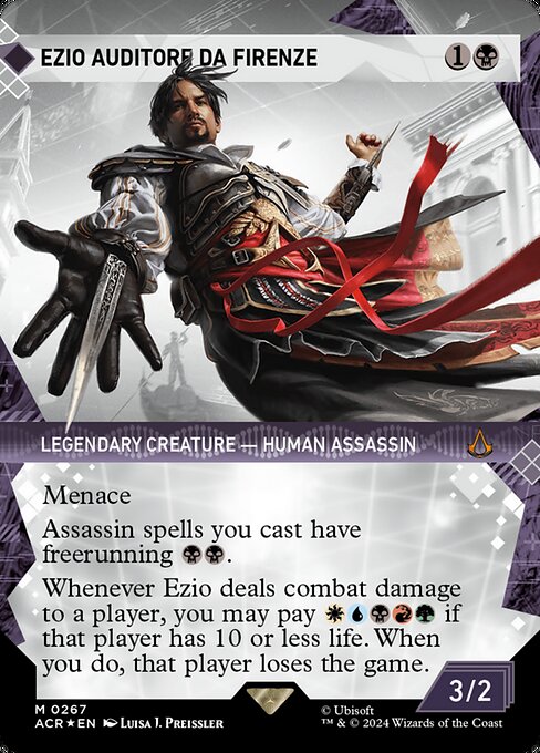 Ezio Auditore da Firenze - Assassin's Creed - Textured Foil