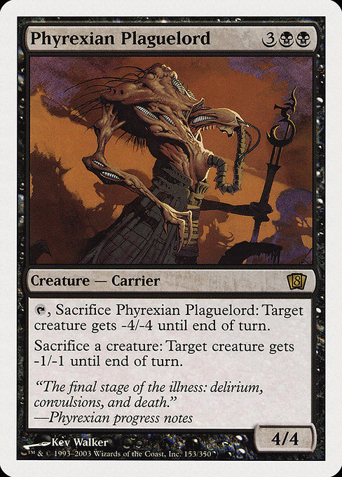 Phyrexian Plaguelord - Eighth Edition