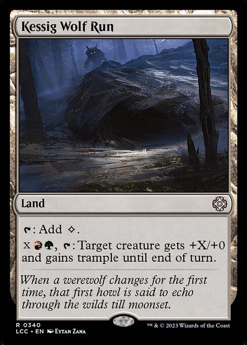 Kessig Wolf Run - The Lost Caverns of Ixalan Commander