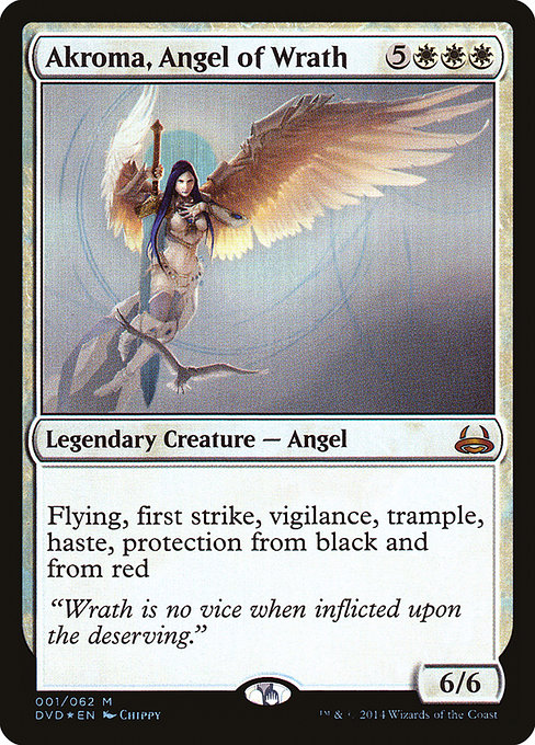 Akroma, Angel of Wrath - Duel Decks Anthology: Divine vs. Demonic - Promo Foil