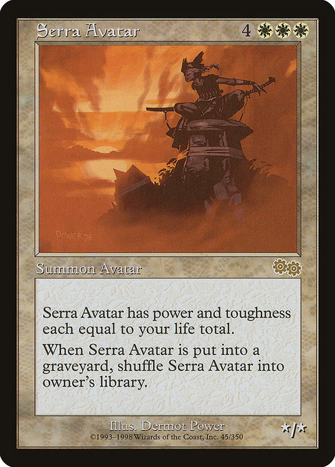 Serra Avatar - Urza's Saga