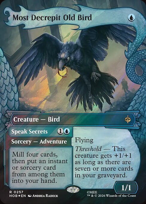 Most Decrepit Old Bird // Speak Secrets - The Hobbit