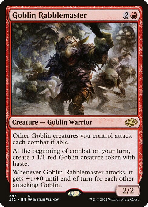 Goblin Rabblemaster - Jumpstart 2022