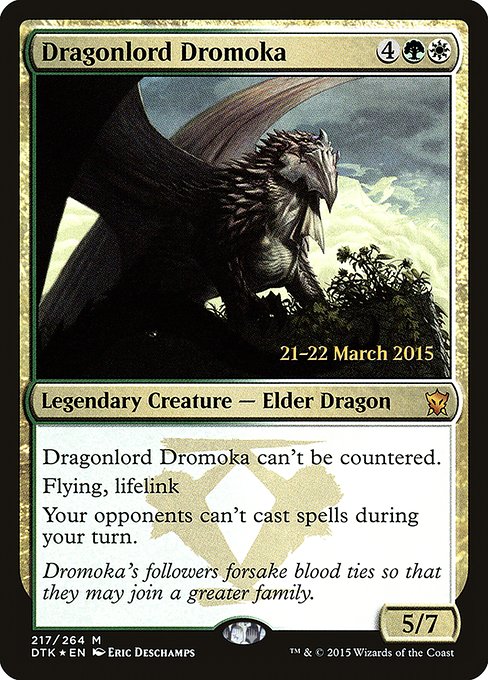 Dragonlord Dromoka - Dragons of Tarkir Promos - Promo Foil