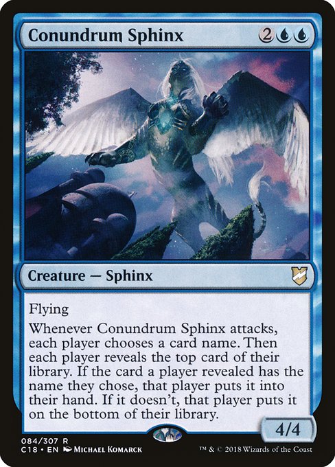 Conundrum Sphinx - Commander 2018