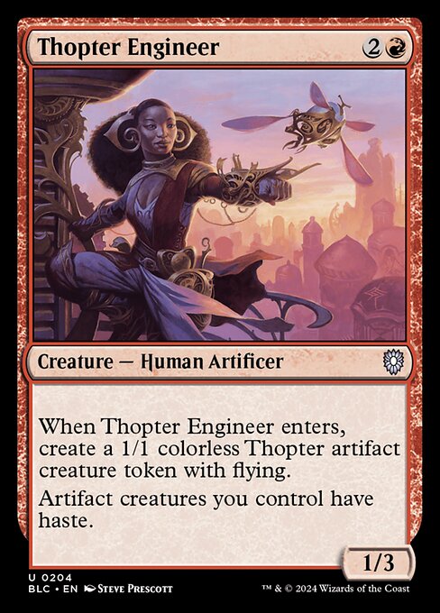 Thopter Engineer - Bloomburrow Commander