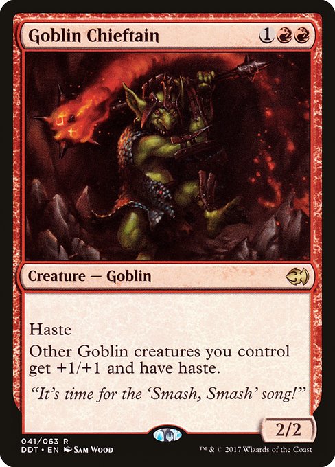 Goblin Chieftain - Duel Decks: Merfolk vs. Goblins