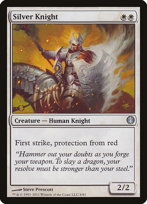 Silver Knight - Duel Decks: Knights vs. Dragons