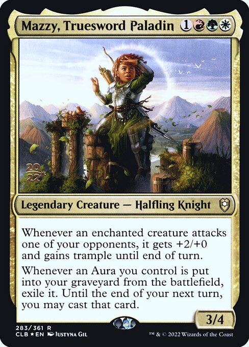 Mazzy, Truesword Paladin - Battle for Baldur's Gate Promos