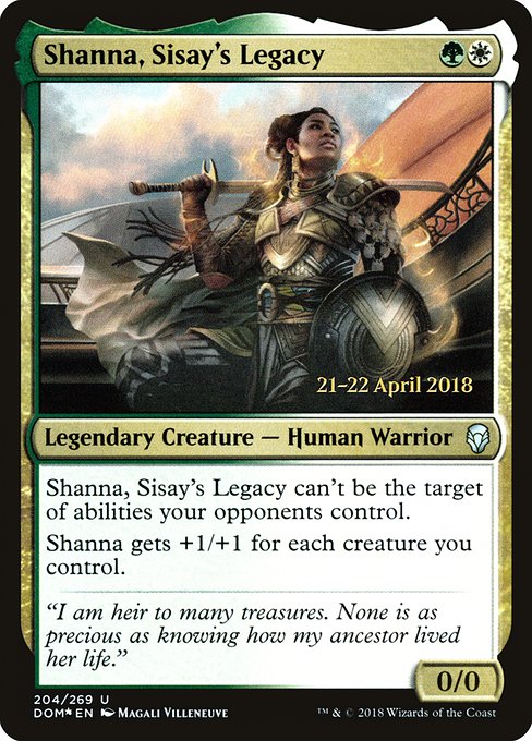 Shanna, Sisay's Legacy - Dominaria Promos - Promo Foil