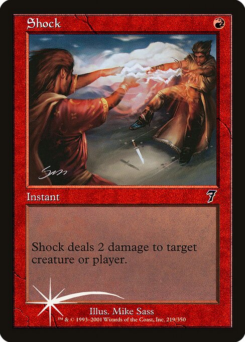 Shock - Seventh Edition - Promo Foil