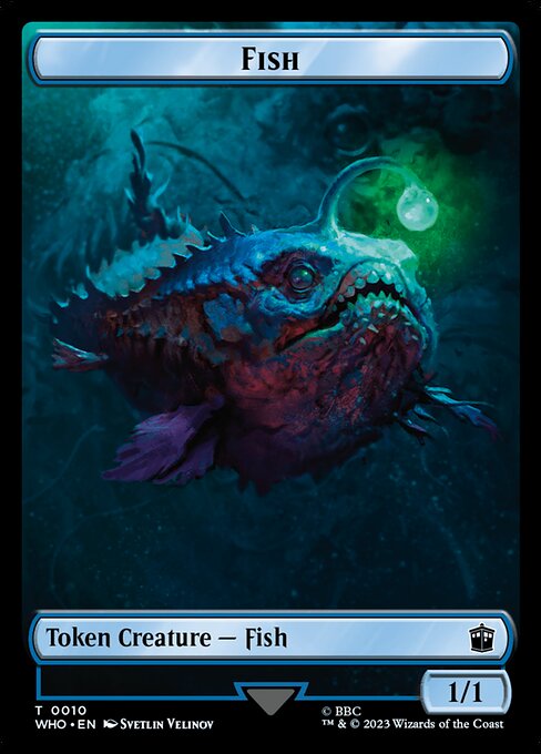 Fish - Doctor Who Tokens