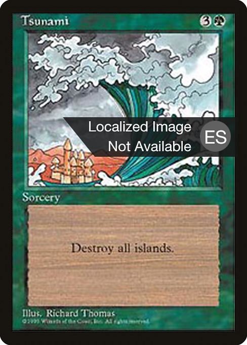 Tsunami (Tsunami) - Fourth Edition Foreign Black Border
