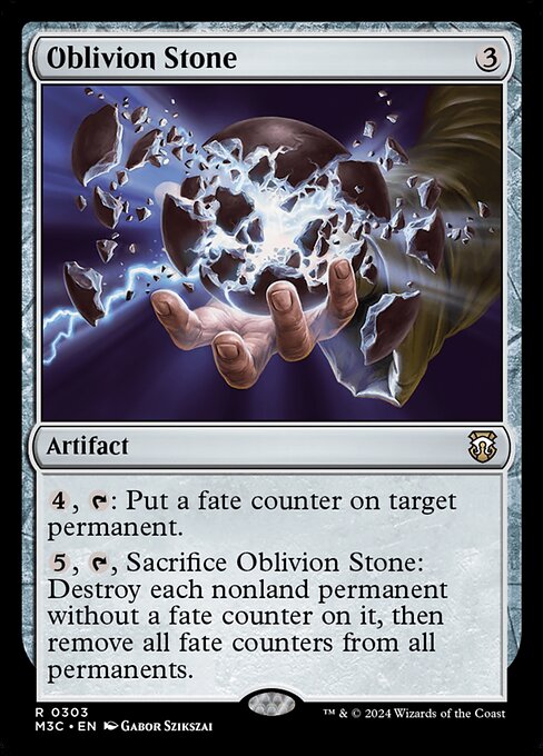 Oblivion Stone - Modern Horizons 3 Commander