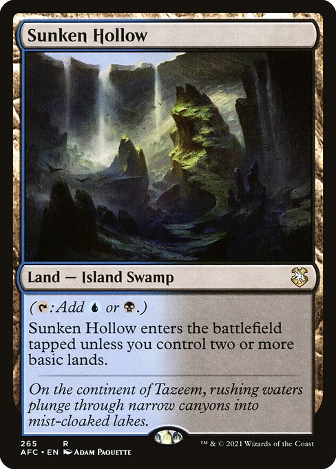 Sunken Hollow - Forgotten Realms Commander