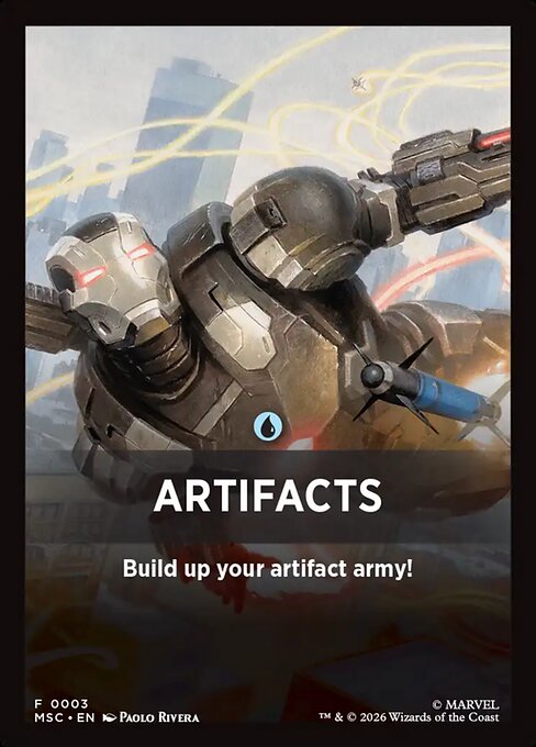 Artifacts - Marvel Super Heroes Jumpstart Front Cards