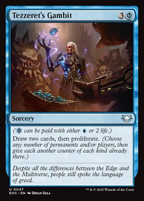 Tezzeret's Gambit - Edge of Eternities Commander