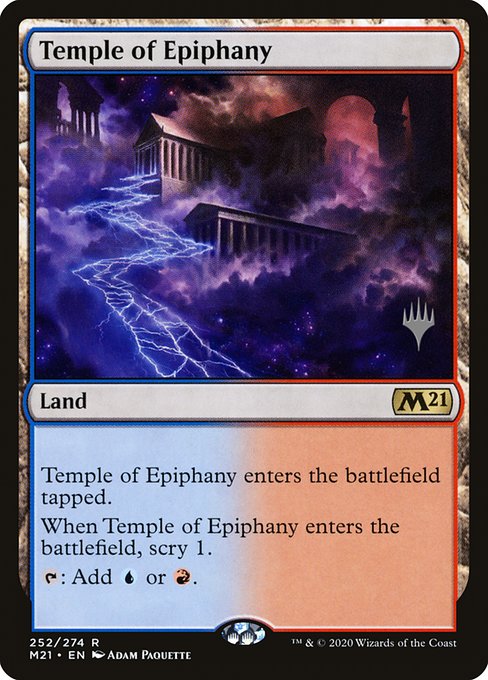 Temple of Epiphany - Core Set 2021 Promos