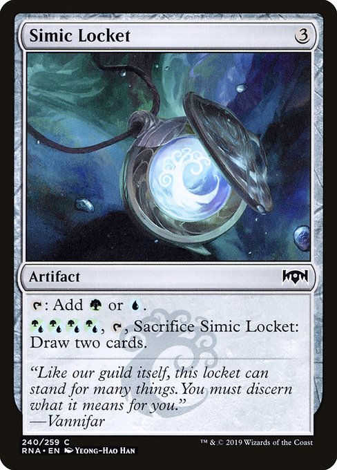 Simic Locket - Ravnica Allegiance