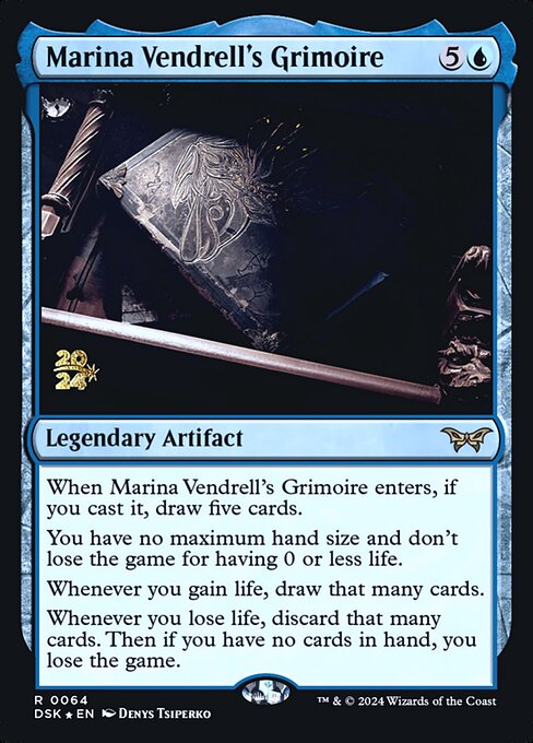 Marina Vendrell's Grimoire - Duskmourn: House of Horror Promos