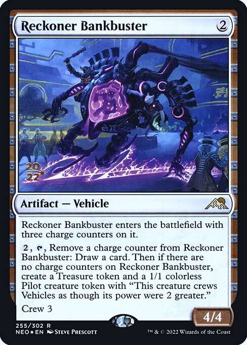 Reckoner Bankbuster - Kamigawa: Neon Dynasty Promos