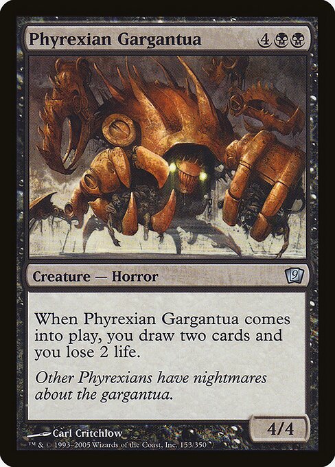 Phyrexian Gargantua - Ninth Edition - Promo Foil