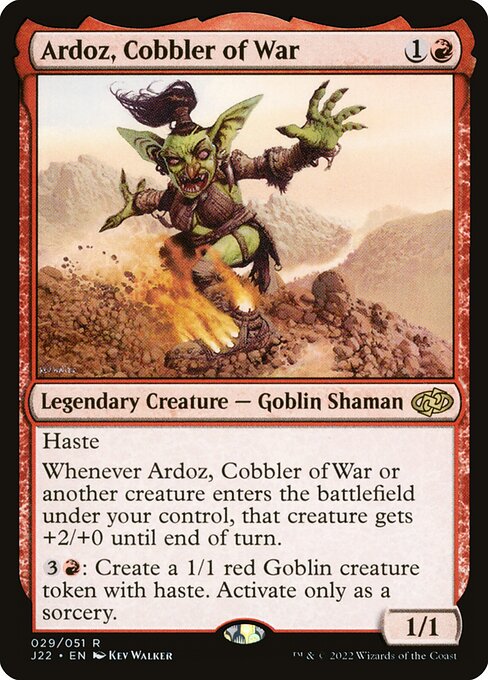 Ardoz, Cobbler of War - Jumpstart 2022